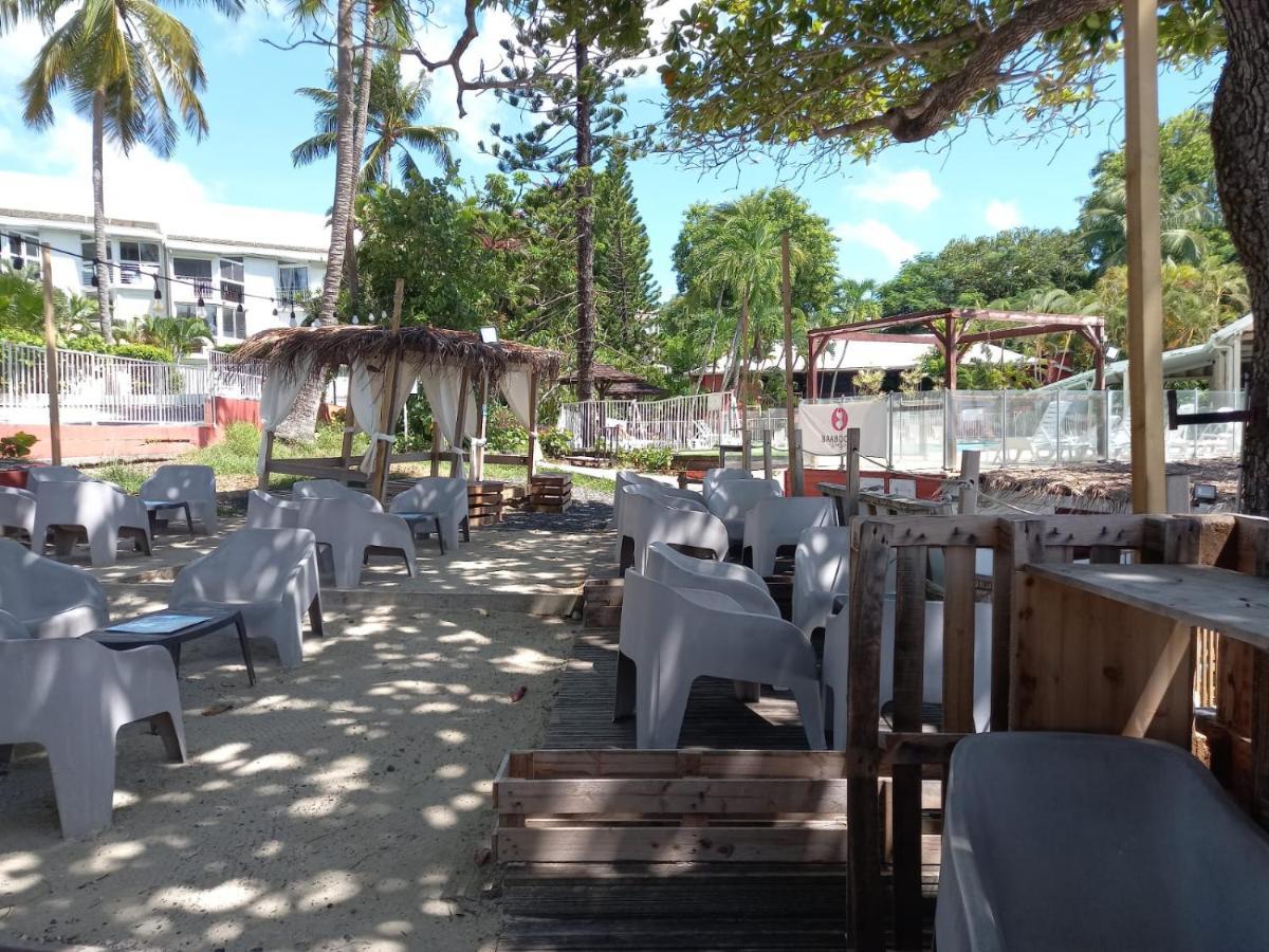 Grand Studio De 41 M², Vue Mer Et Jardin Tropical. Le Gosier  Exteriör bild